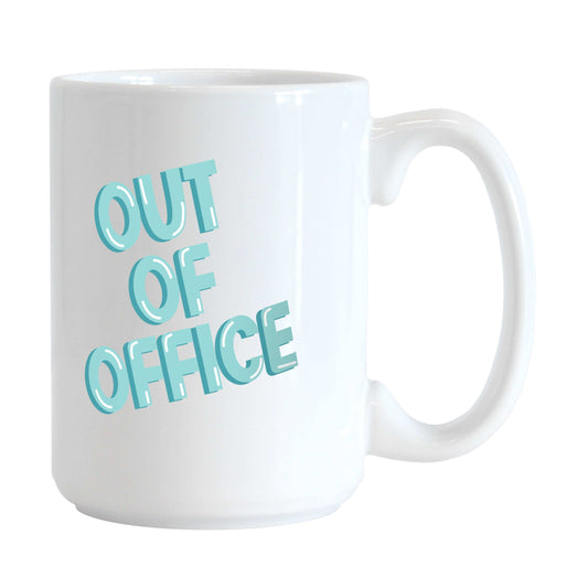 Snarky Mug Out Of Office 15oz Sublimated Mug - Logo Brands - Flyclothing LLC