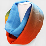 "Oklahoma" Polyester Infinity Scarf - Madeline Love - Flyclothing LLC