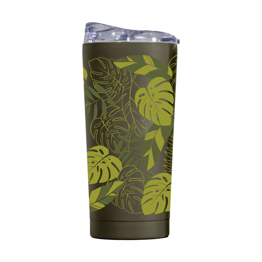 Jungle Collection Jungle Leaves 20oz Powder Coat Tumbler - Logo Brands - Flyclothing LLC