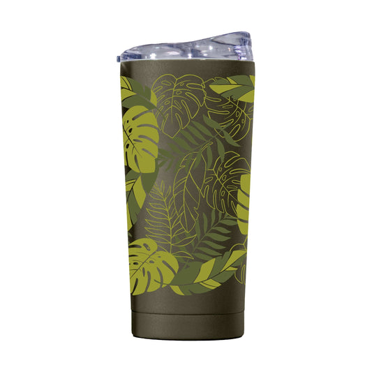 Jungle Collection Jungle Leaves 20oz Powder Coat Tumbler - Logo Brands - Flyclothing LLC