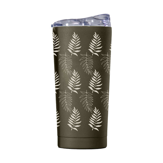 Jungle Collection Sand Palm Leaves 20oz Powder Coat Tumbler - Logo Brands - Flyclothing LLC