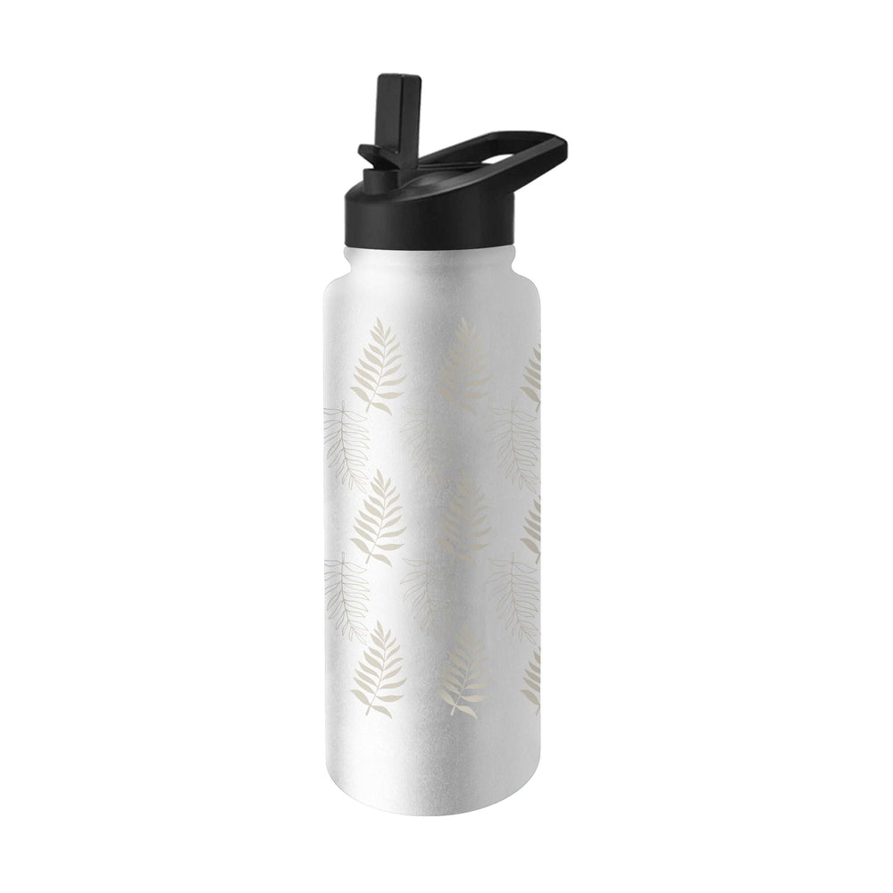 Jungle Collection Sand Palm Leaves 34oz Quencher Bottle - Logo Brands - Flyclothing LLC