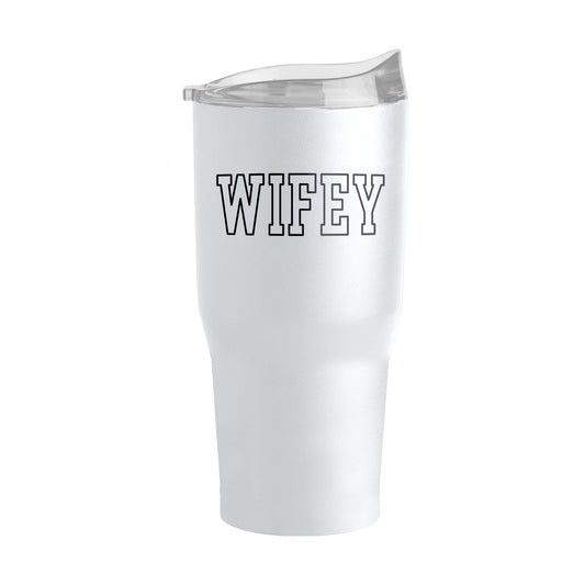 Wedding Collection Bubble Wifey 30oz Powder Coat Tumbler - Logo Brands - Flyclothing LLC