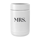 Wedding Collection Standard Font Mrs. Powder Coat Coolie - Logo Brands - Flyclothing LLC