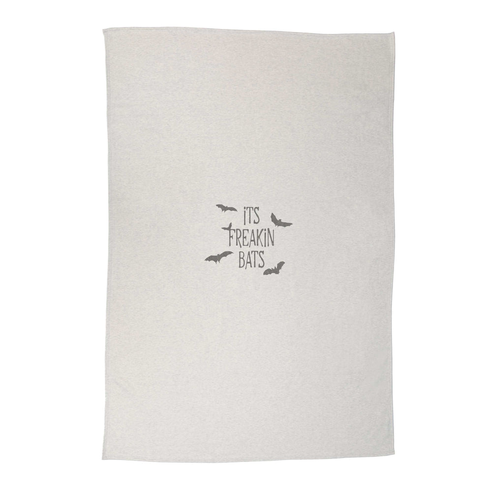 Halloween Sublimated Its Freaking Bats Sweatshirt Blanket - Logo Brands - Flyclothing LLC