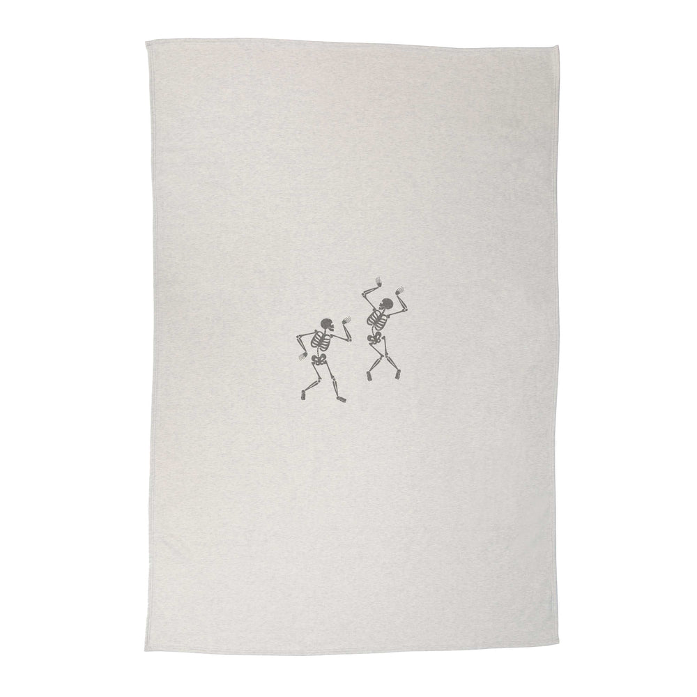 Halloween Sublimated Skeletons Sweatshirt Blanket - Logo Brands - Flyclothing LLC