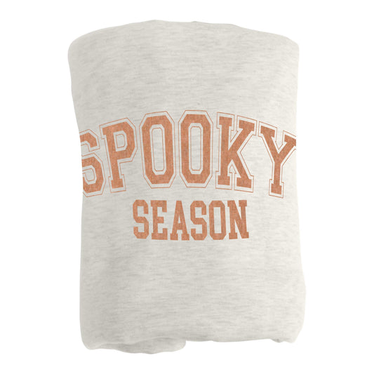 Halloween Sublimated Spooky Season Sweatshirt Blanket - Logo Brands - Flyclothing LLC