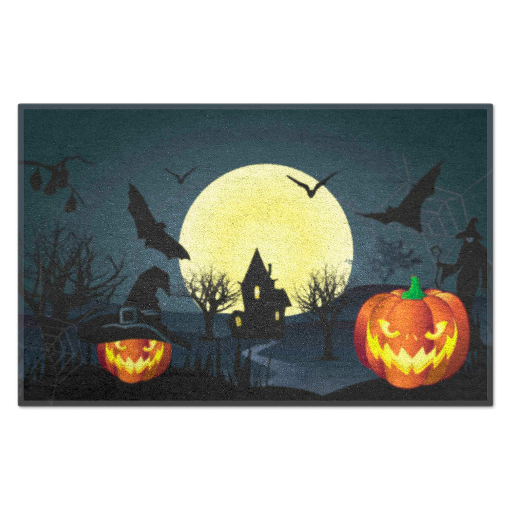 Haunted Halloween - Seasonal Starter Mat - Logo Brands - Flyclothing LLC