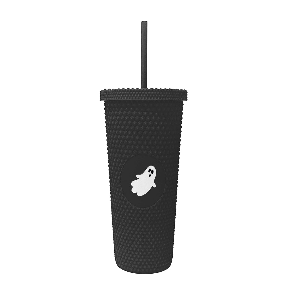 Halloween 24oz Ghost Studded Tumbler - Logo Brands - Flyclothing LLC