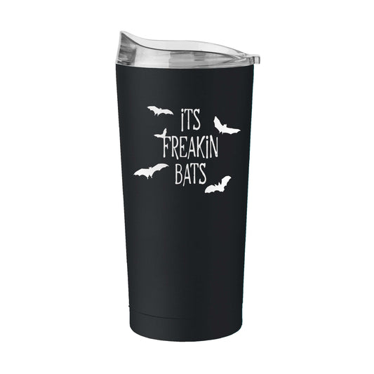 Halloween 20oz Its Freaking Bats Powder Coat Tumbler - Logo Brands - Flyclothing LLC