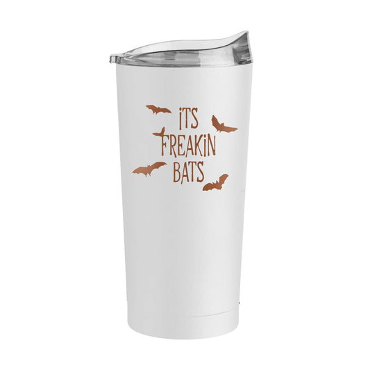 Halloween 20oz Its Freaking Bats Powder Coat Tumbler - Logo Brands - Flyclothing LLC