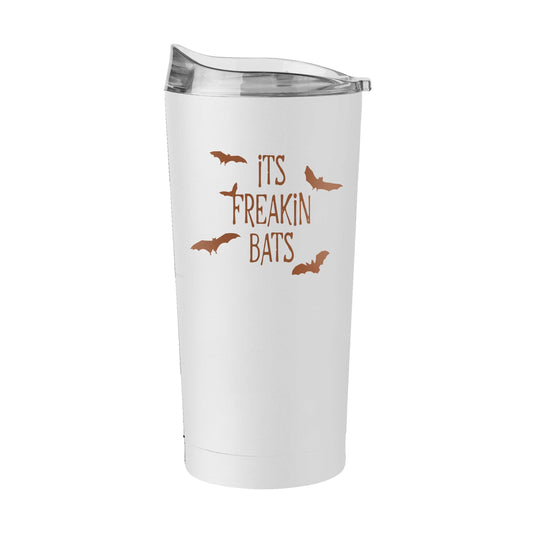 Halloween 20oz Its Freaking Bats Powder Coat Tumbler - Logo Brands - Flyclothing LLC