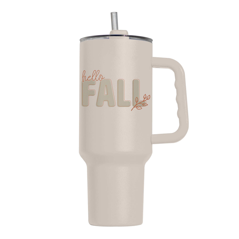 Fall Happy Fall 40oz Powder Coat Tumbler - Logo Brands - Flyclothing LLC