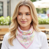 Heart Pattern Square Bandana Scarf - Madeline Love - Flyclothing LLC