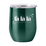 Christmas Falala 16oz Stainless Curved Beverage - Logo Brands - Flyclothing LLC