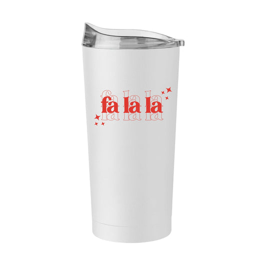 Christmas Falala 20oz Powder Coat Tumbler - Logo Brands - Flyclothing LLC