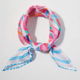 Abstract Tribal Print Square Bandana Scarf - Madeline Love - Flyclothing LLC