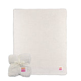 Just A Girl Cable Howdy Knit Throw 50x60 - Logo Brands - Flyclothing LLC