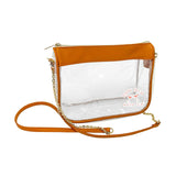 Just A Girl Happy Hour Hype Clear Bag - Logo Brands - Flyclothing LLC