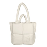 Just A Girl Puff Lucky You Card Tote - Logo Brands - Flyclothing LLC