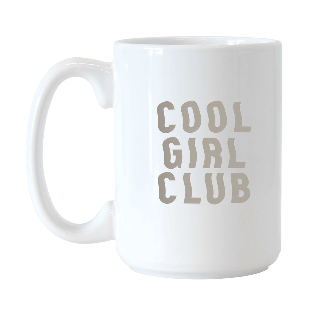 Just a Girl Cool Girl Cub 15oz Sublimated Mug - Logo Brands - Flyclothing LLC