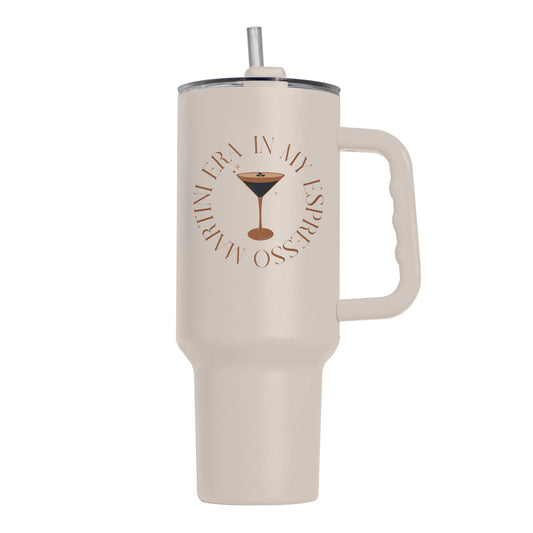Just a Girl Espresso Martini 40oz Powder Coat Tumbler - Logo Brands - Flyclothing LLC