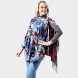 Western Doublesided Shawl/Poncho - Madeline Love - Flyclothing LLC
