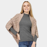 Diamond Knit Shrug Vest - Madeline Love - Flyclothing LLC