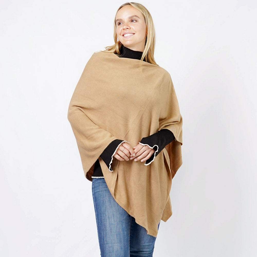 Comfy Travel Wrap Poncho - Madeline Love - Flyclothing LLC