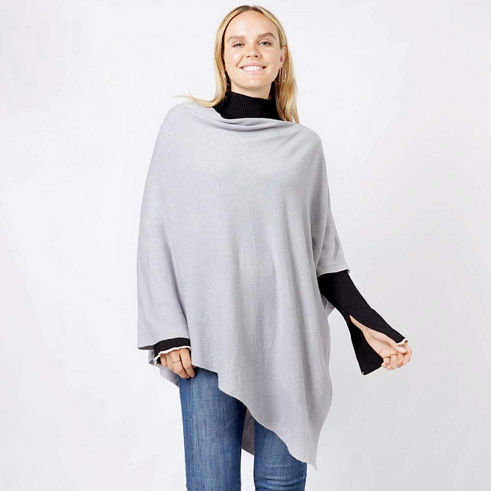 Comfy Travel Wrap Poncho - Madeline Love - Flyclothing LLC
