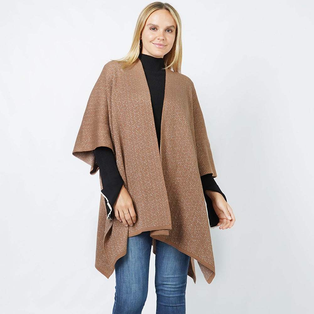 Rulex Knit Ruana Vest Poncho - Madeline Love - Flyclothing LLC
