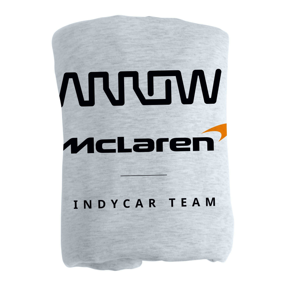 McLaren IndyCar Team Sublimated Sweatshirt Blanket - Logo Brands - Flyclothing LLC
