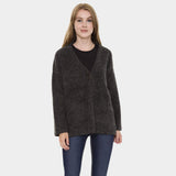 Chunky Solid Color Pockets Sweater Cardigan - Madeline Love - Flyclothing LLC