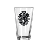 Old Armor Brewery Charlotte Hornets 16oz Pint Glass