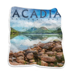 Acadia National Park Lake View Raschel Throw