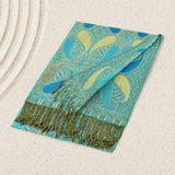 Large Paisley Pashmina Scarf Shawl - Madeline Love - Flyclothing LLC