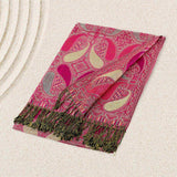 Large Paisley Pashmina Scarf Shawl - Madeline Love - Flyclothing LLC