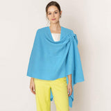 Shoulder Strap Solid Ruana Poncho - Madeline Love - Flyclothing LLC