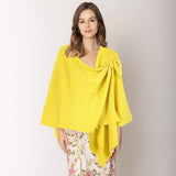 Shoulder Strap Solid Ruana Poncho - Madeline Love - Flyclothing LLC