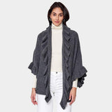 Ruffle Knit Cardigan - Madeline Love - Flyclothing LLC