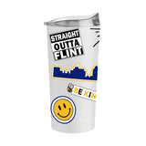 Flint MI Souvenir Native 20oz Powder Coat - Logo Brands - Flyclothing LLC