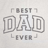 Father's Day Best Dad Ever Sublimated Sweatshirt Blanket - Logo Brands - Flyclothing LLC