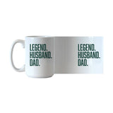 Father's Day Legend Husband Dad 15oz Sublimated Mug