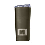 Father's Day DAD 20oz Powder Coat Tumbler - Logo Brands - Flyclothing LLC