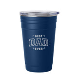 Father's Day Best Dad Ever 22oz Stainless Cup - Logo Brands - Flyclothing LLC