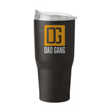 Father's Day Dad Gang 30oz Powder Coat Tumbler - Logo Brands - Flyclothing LLC