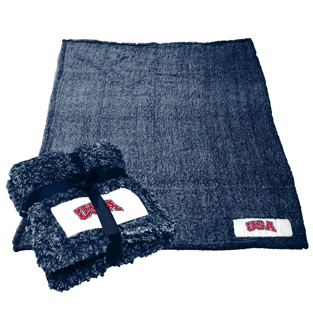 4th of July Color Navy USA Frosty Fleece - Logo Brands - Flyclothing LLC