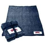 4th of July Color Navy USA Frosty Fleece - Logo Brands - Flyclothing LLC