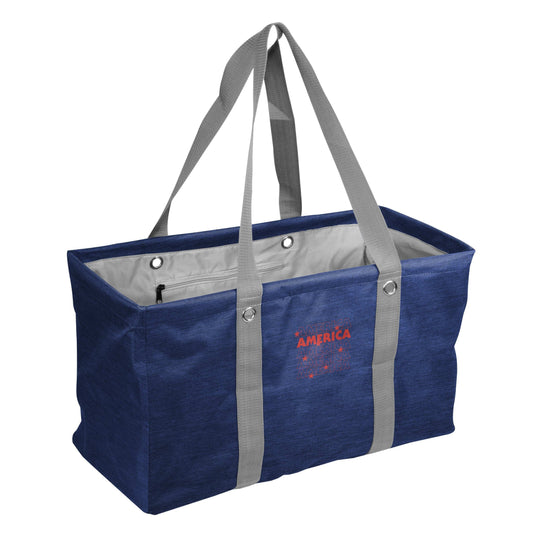 4th of July Picnic Navy America Repeating Caddy - Logo Brands - Flyclothing LLC