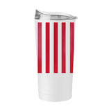 4th of July 20oz Striped Powder Coat Tumbler - Logo Brands - Flyclothing LLC